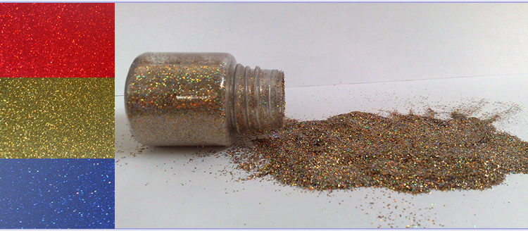 Cam boyası için Toz simler